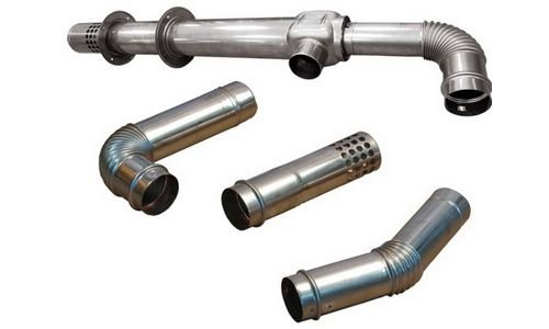 Пристрій і монтаж коаксіального димоходу газового котла Пристрій і монтаж коаксіального димоходу газового котла