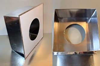 Димар через стіну, вузол проходу через покрівлю, кріплення димоходу до стіни Димар через стіну, вузол проходу через покрівлю, кріплення димоходу до стіни