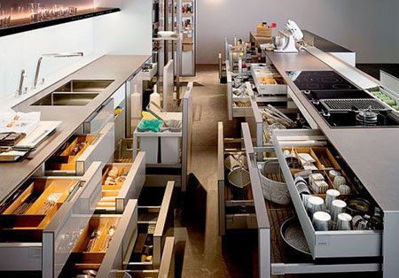 Інтерєр кухні в стилі хай тек: секрети оформлення та фото