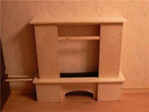 Як і з чого зробити штучний камін