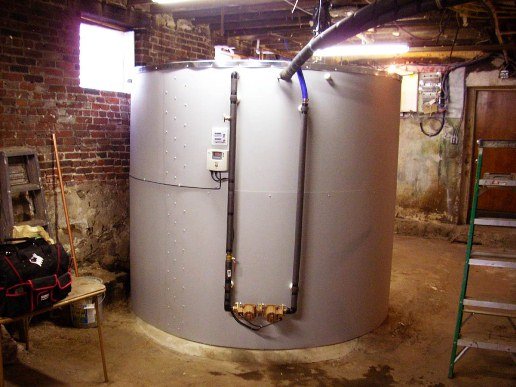 Тепловий акумулятор для опалення своїми руками, схема підключення акумулятора тепла