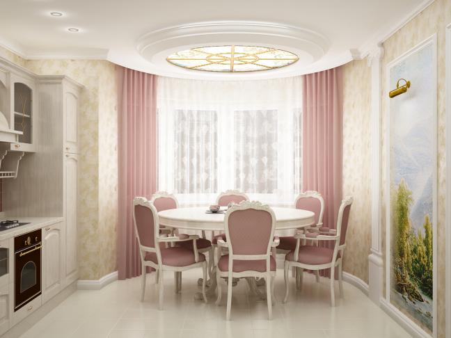 Дизайн кухні з терасою