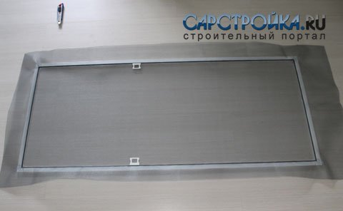 Москітна сітка своїми руками для пластикових і деревяних вікон