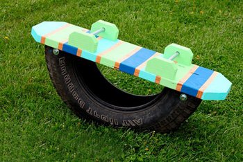 Гойдалки балансир своїми руками з дерева або металу