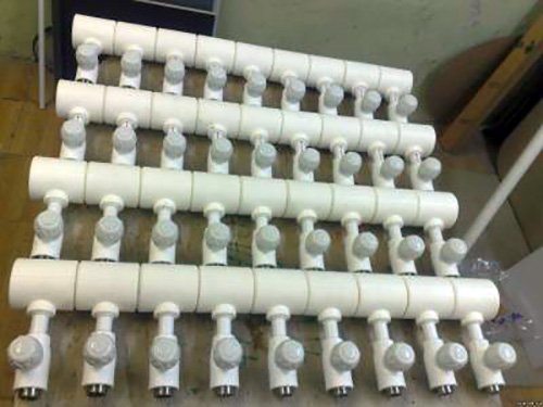 Розподільча гребінка для опалення, монтаж розподільного колектора системи опалення