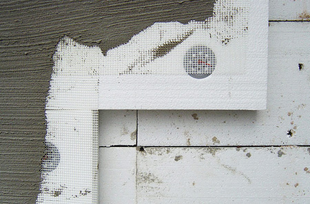 Утеплення стін ззовні пінопластом своїми руками