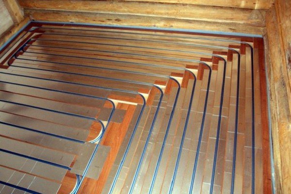 Водяна тепла підлога в деревяному будинку   керівництво по монтажу