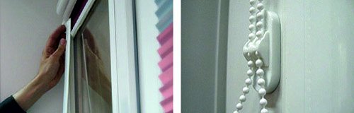 Як кріпити рулонні штори до стіни, стелі або вікна