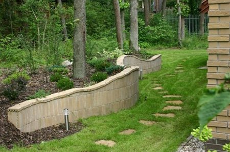 Підпірна стінка з блоків: як і з чого зробити