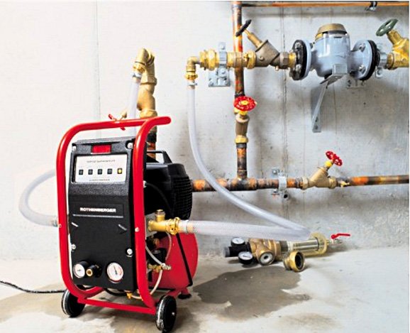 Як промити батареї і систему опалення використовуючи рідина, повітря та інші засоби