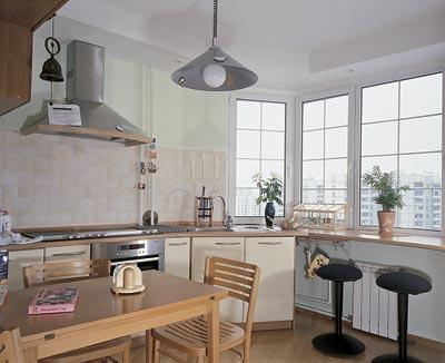 Дизайн кухні з терасою