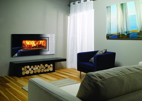 Дизайн камінів в стилі Хай Тек в інтерєрі: ідеї фото