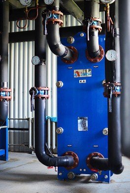 Пластинчасті теплообмінники принцип роботи, технічні характеристики, схема для опалення Пластинчасті теплообмінники принцип роботи, технічні характеристики, схема для опалення