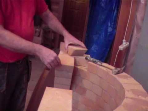 Будуємо цегляний камін своїми руками: фото, відео кладки, порядовка, схема