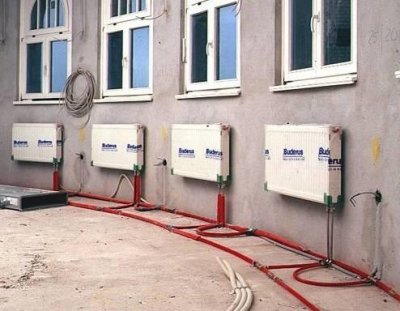 Схеми опалення приватного будинку своїми руками