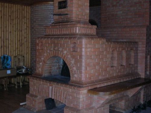 Російська піч з лежанкою: технологія кладки своїми руками, відео, фото