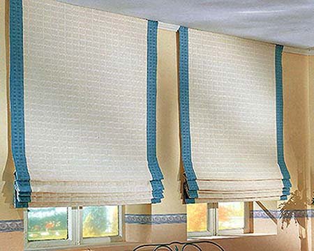 Римські штори на кухню: ідеї в інтерєрі, пошиття своїми руками