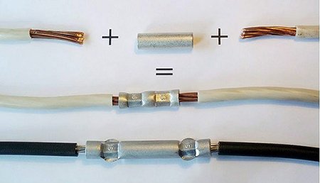 Гільзи для опресування проводів