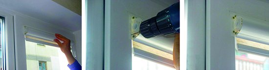 Як кріпити рулонні штори на пластикові вікна