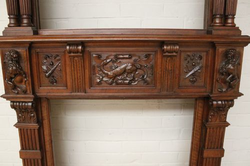 Портал з дерева для каміна: робимо своїми руками, фото варіанти