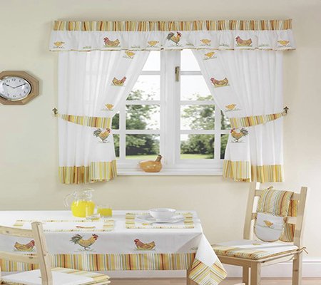 Штори для маленької кухні: варіанти, поради з вибору