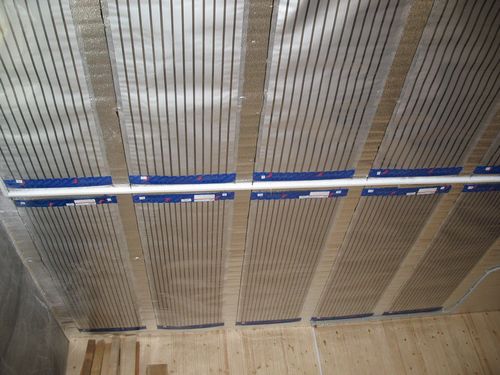 Інфрачервоне опалення в приватний будинок на підлогу або стелю: фото і відгуки