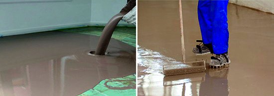 Як зробити наливну підлогу своїми руками: технологія і порядок робіт