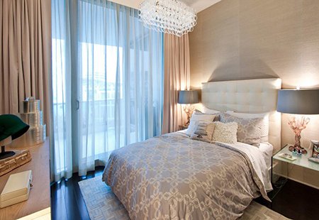 Спальня в бірюзових тонах: ідеї оформлення