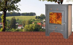 Як вибрати печі каміни Баварія з плитою і з теплообмінником – фото моделей