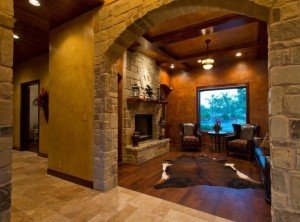 Установка каміна в деревяному будинку: особливості і правила