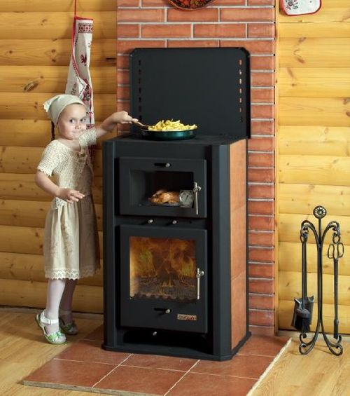 Камін з духовою шафою: як побудувати своїми руками