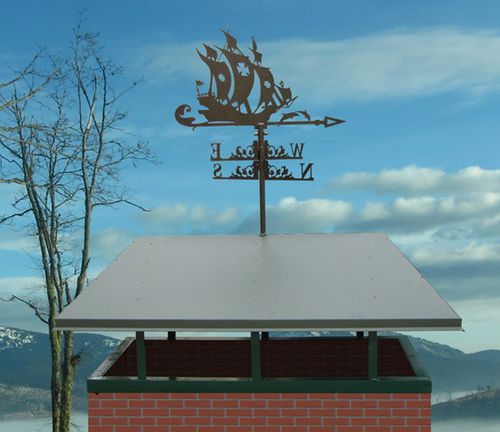 Флюгер на димар своїми руками: фото, відео урок