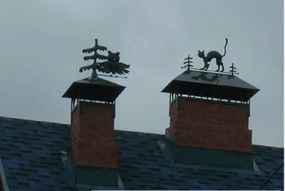 Робимо парасольку (ковпак) на трубу димоходу своїми руками: фото, відео