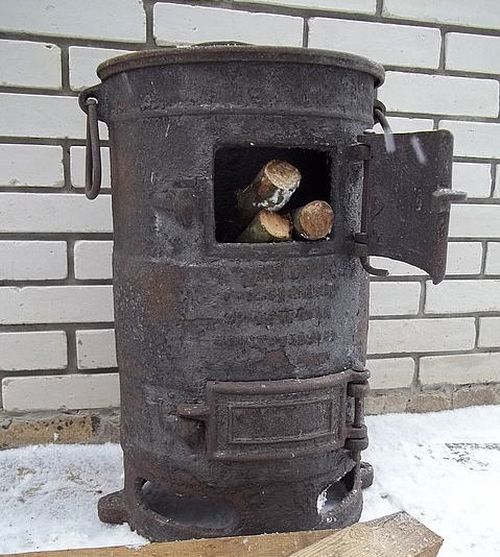 Схема, креслення печі буржуйки: відео створення своїми руками