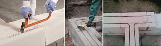 Укладання піноблоку своїми руками