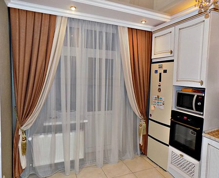 Дизайн штор для кухні: ідеї оформлення, поради дизайнера
