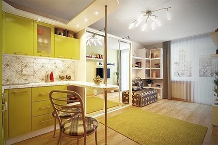 Як розташувати світильники на натяжній стелі: схеми і варіанти