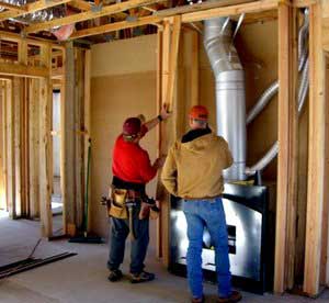 Правильний монтаж димоходу для каміна своїми руками: розміри