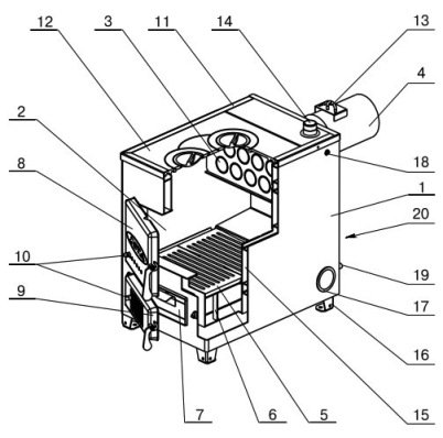 Твердопаливний котел Димок: характеристики, схема підключення
