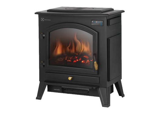 Підлогові каміни: електричні і дровяні в інтерєрі