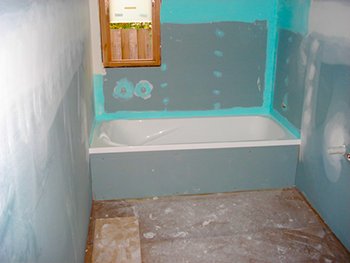 Укладання плитки на гіпсокартон у ванній своїми руками