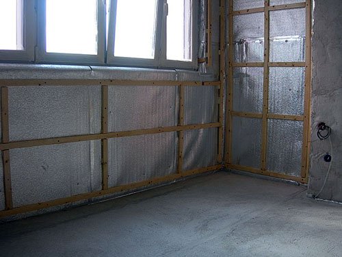 Утеплення пінофолом стін і стелі зсередини і зовні, технологія утеплення пінофолом Утеплення пінофолом стін і стелі зсередини і зовні, технологія утеплення пінофолом