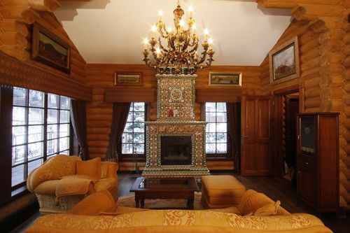 Старовинний камін: фото камінів під старовину