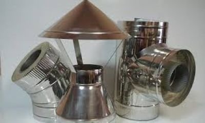 Схема складання і установки димоходу з нержавіючої сендвіч труб: фото, відео