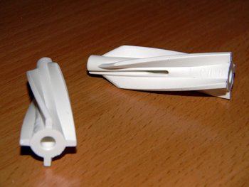 Дюбелі для піноблоків