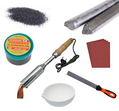 Пайка алюмінієвого радіатора опалення