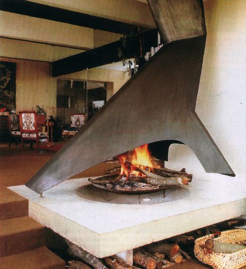 Каміни відкритого типу: фото варіанти, своїми руками Каміни відкритого типу: фото варіанти, своїми руками