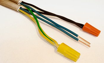 Основні способи зєднання електричних дротів