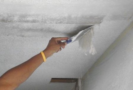 Фінішна шпаклівка стелі під фарбування: яка краще, технологія робіт