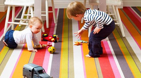 Як вибрати ковролін для дитячої кімнати з малюнком